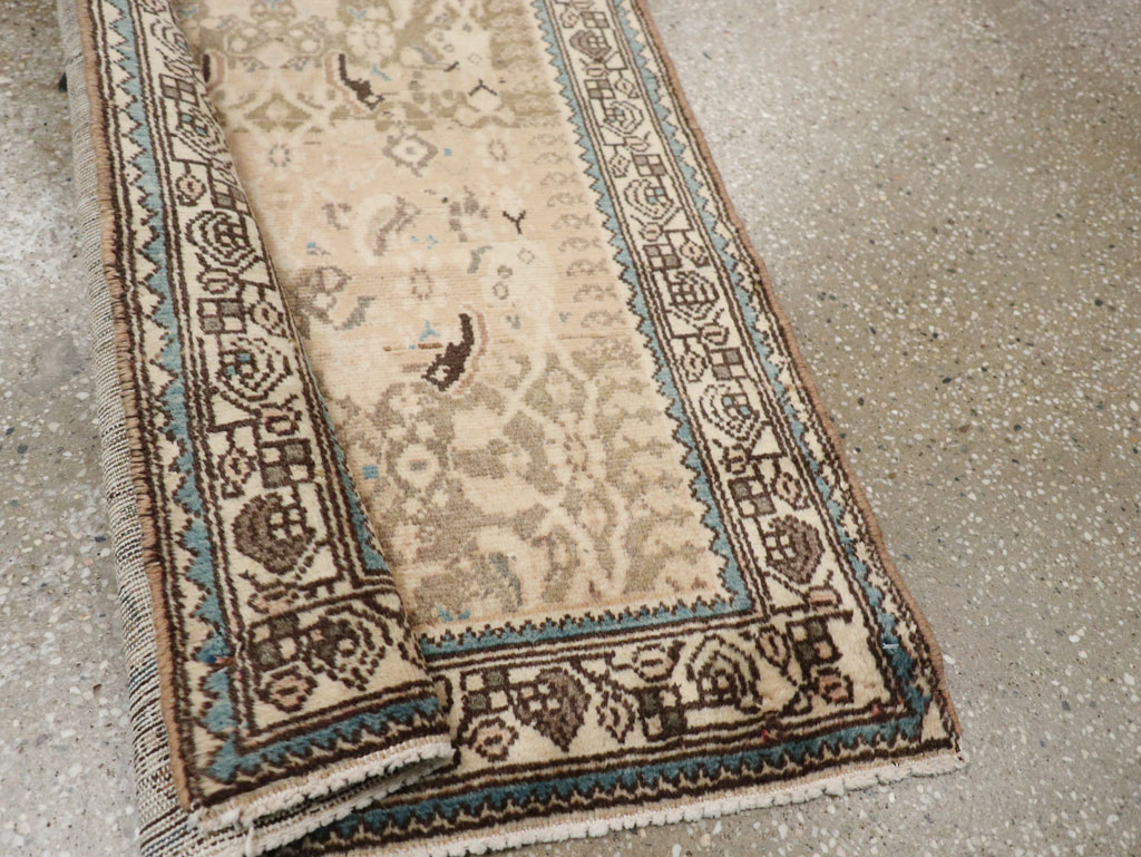Antique Persian Malayer Runner, No.10307 - Gsblank