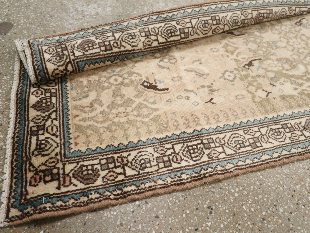 Antique Persian Malayer Runner, No.10307 - Gsblank