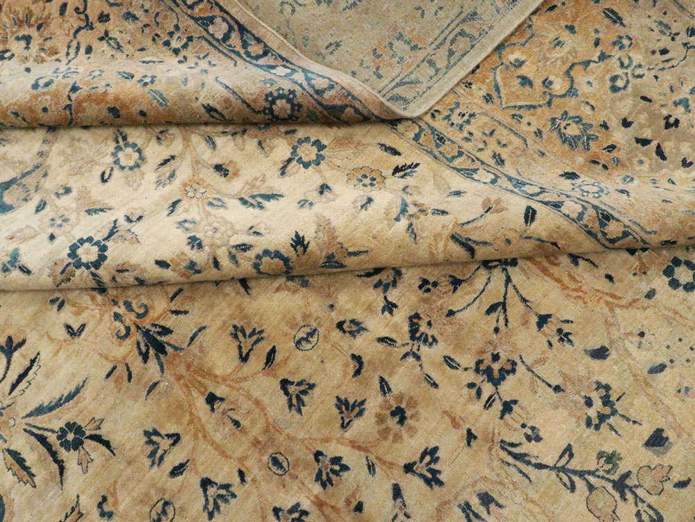 Antique Persian Lavar Kerman Carpet, No.10404 - Gsblank