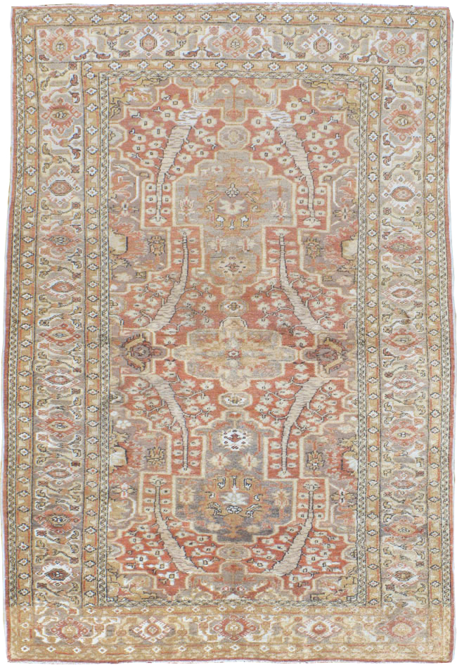 Antique Turkish Sivas Throw Rug, No.10416 - Gsblank