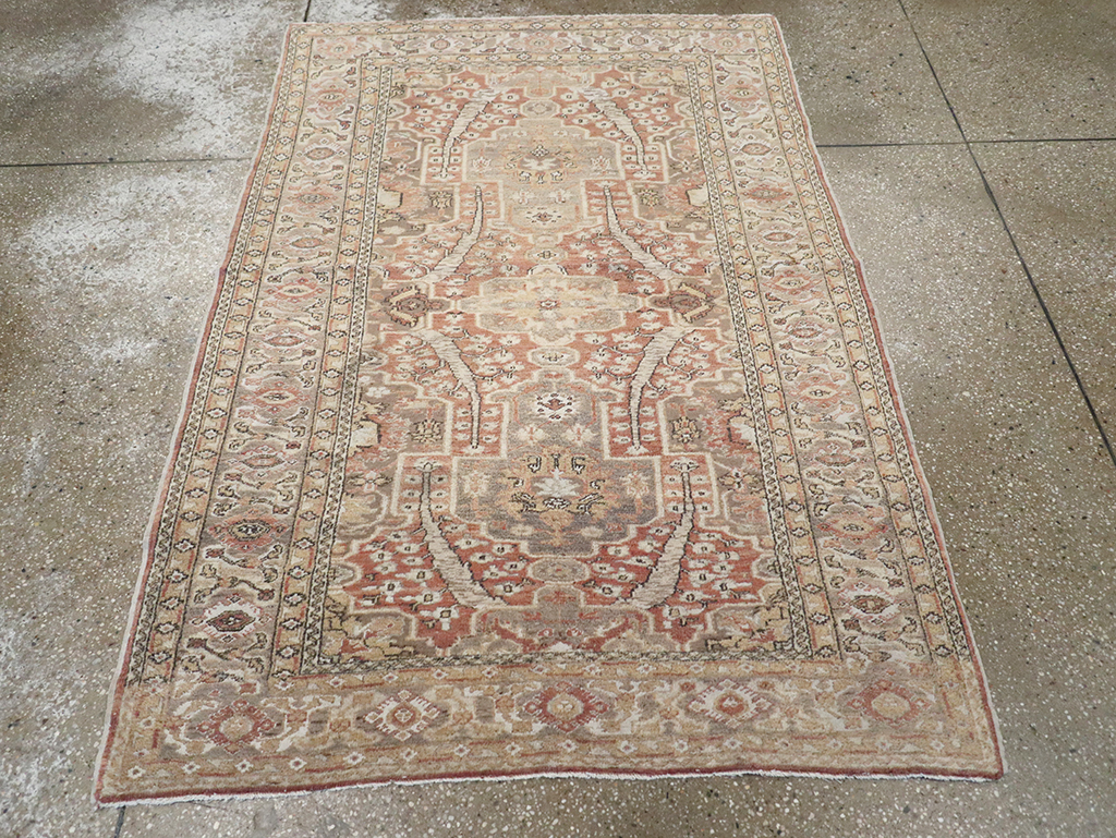 Antique Turkish Sivas Throw Rug, No.10416 - Gsblank