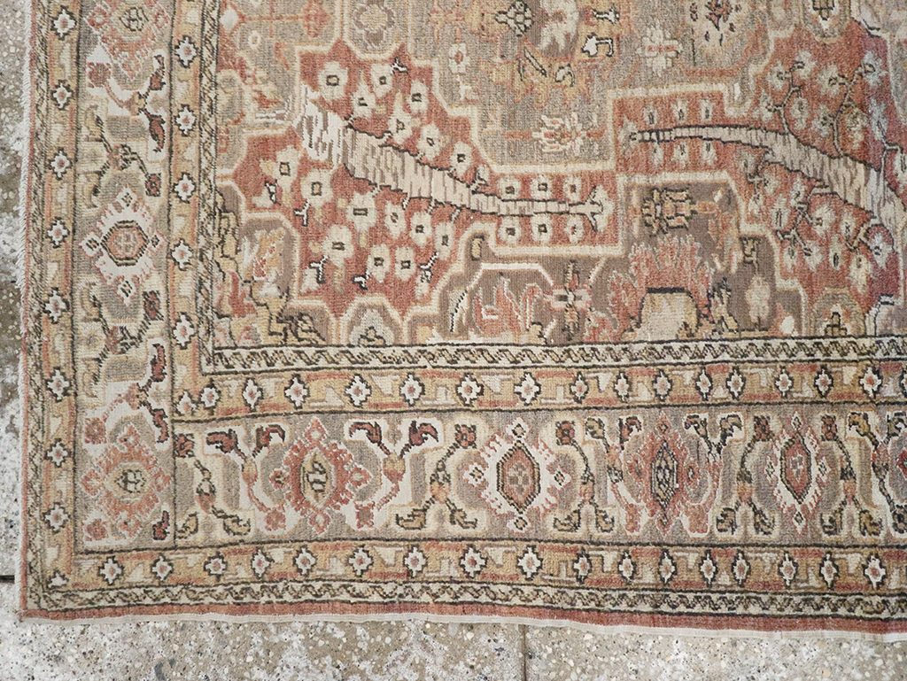 Antique Turkish Sivas Throw Rug, No.10416 - Gsblank