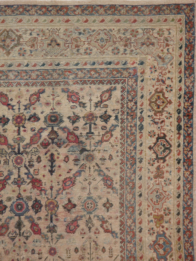Antique Persian Mahal Carpet, No.10494 - Gsblank