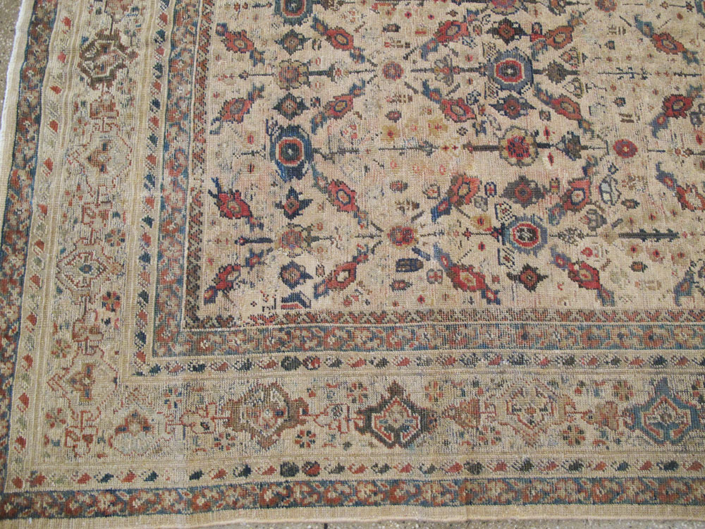 Antique Persian Mahal Carpet, No.10494 - Gsblank