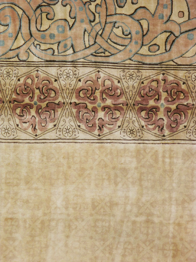 Antique Indian Lahore Carpet, No.10556 - Gsblank