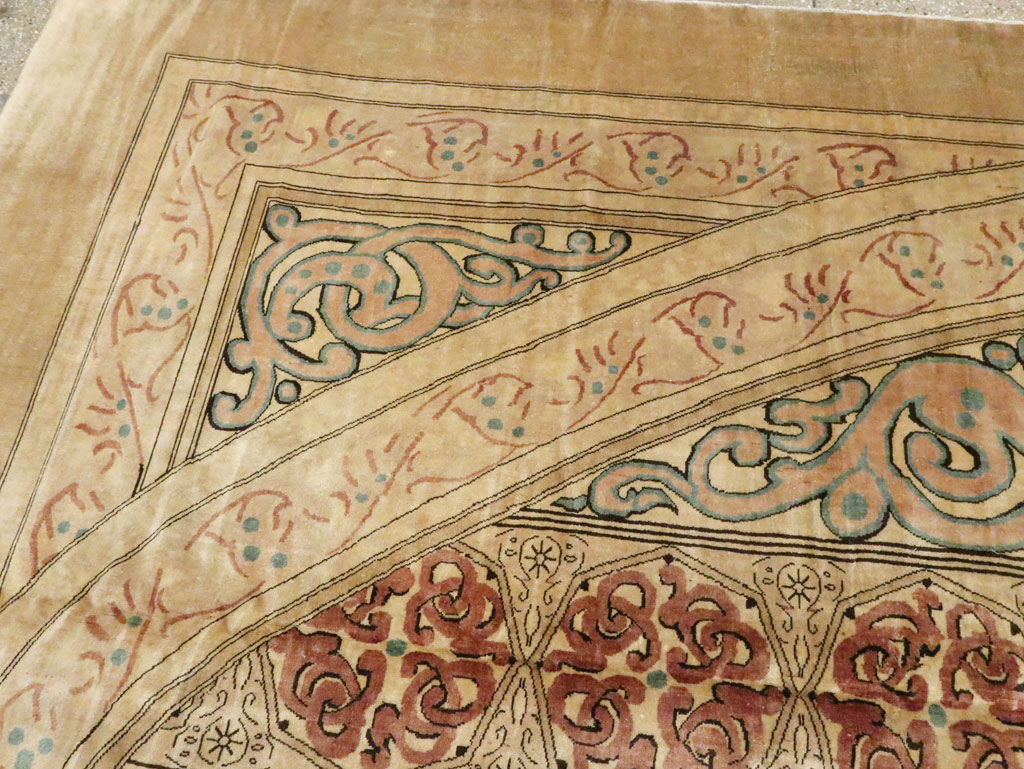 Antique Indian Lahore Carpet, No.10556 - Gsblank