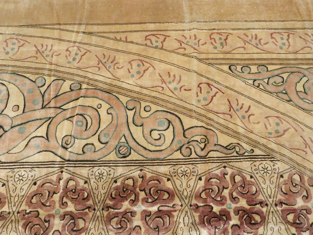 Antique Indian Lahore Carpet, No.10556 - Gsblank