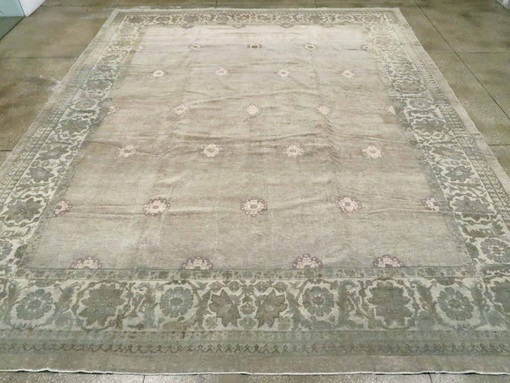 Antique Indian Amritsar Carpet, No.10581 - Gsblank