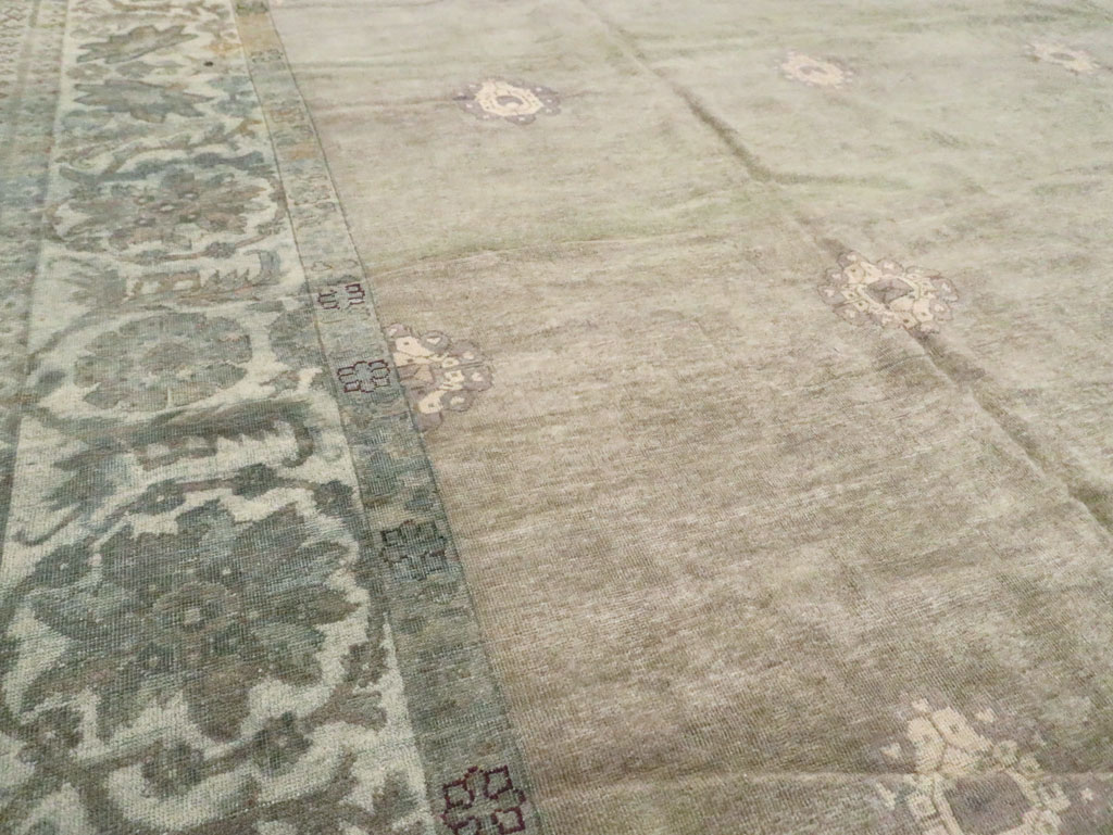 Antique Indian Amritsar Carpet, No.10581 - Gsblank