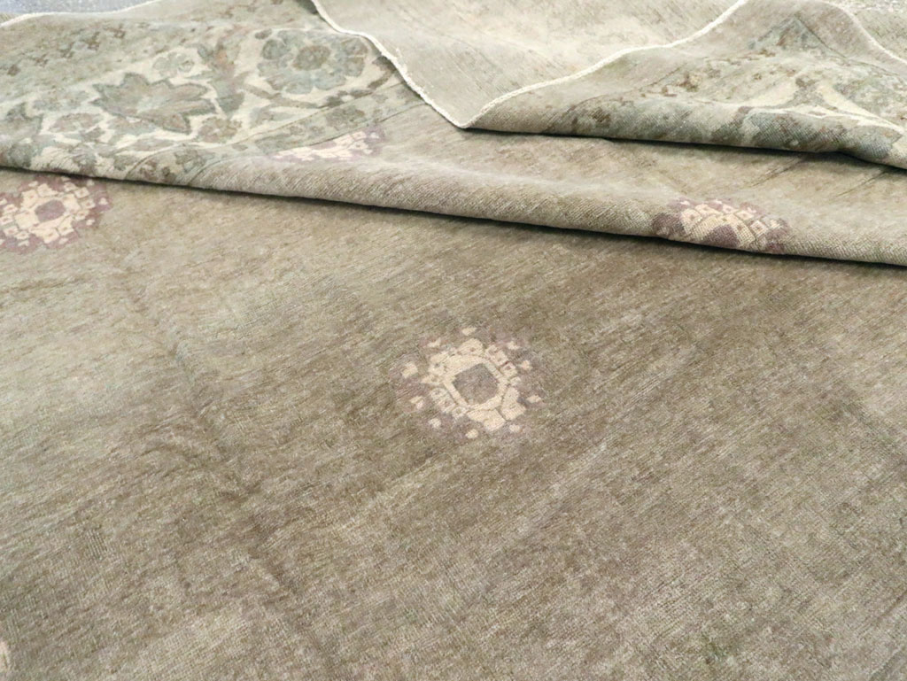 Antique Indian Amritsar Carpet, No.10581 - Gsblank