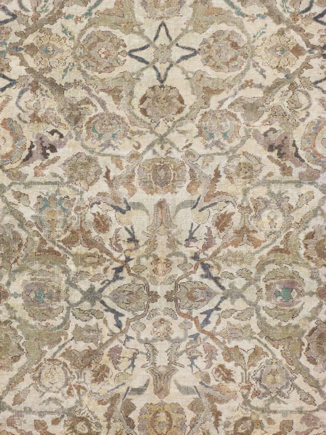 Antique Indian Amritsar Long and Narrow Carpet, No.10643 - Gsblank