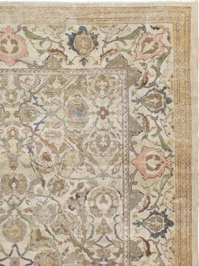 Antique Indian Amritsar Long and Narrow Carpet, No.10643 - Gsblank