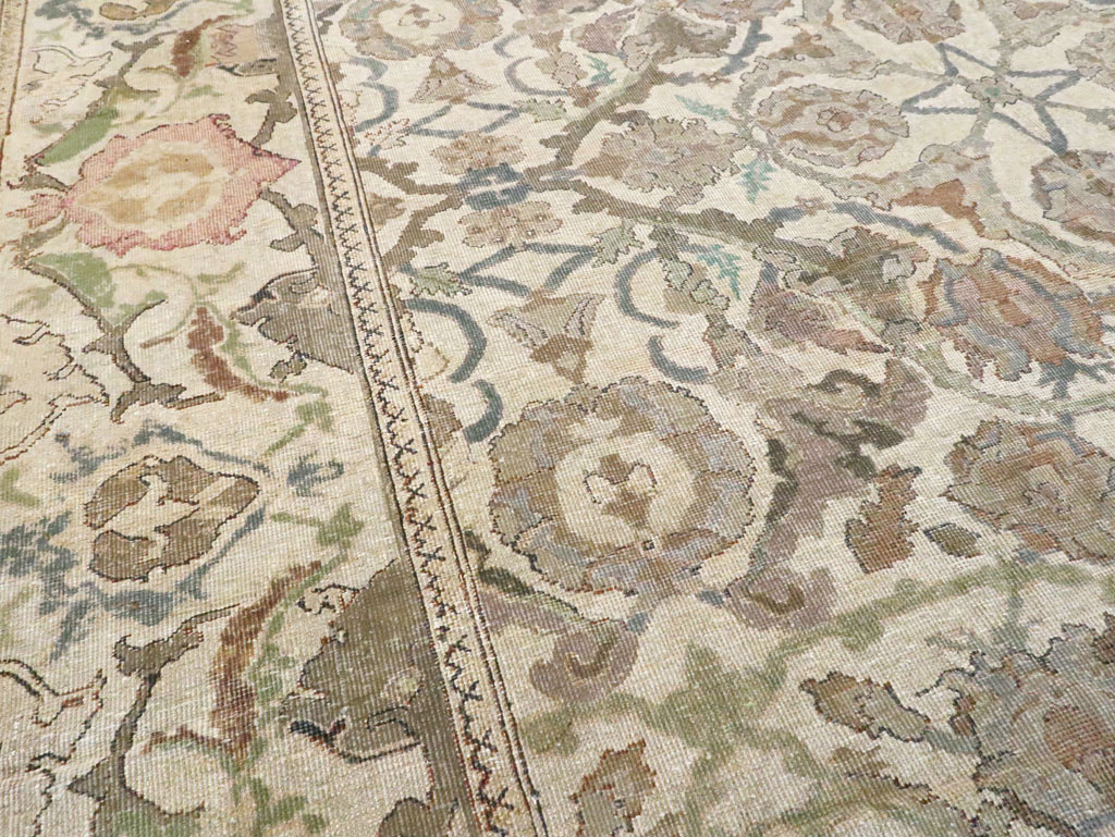 Antique Indian Amritsar Long and Narrow Carpet, No.10643 - Gsblank