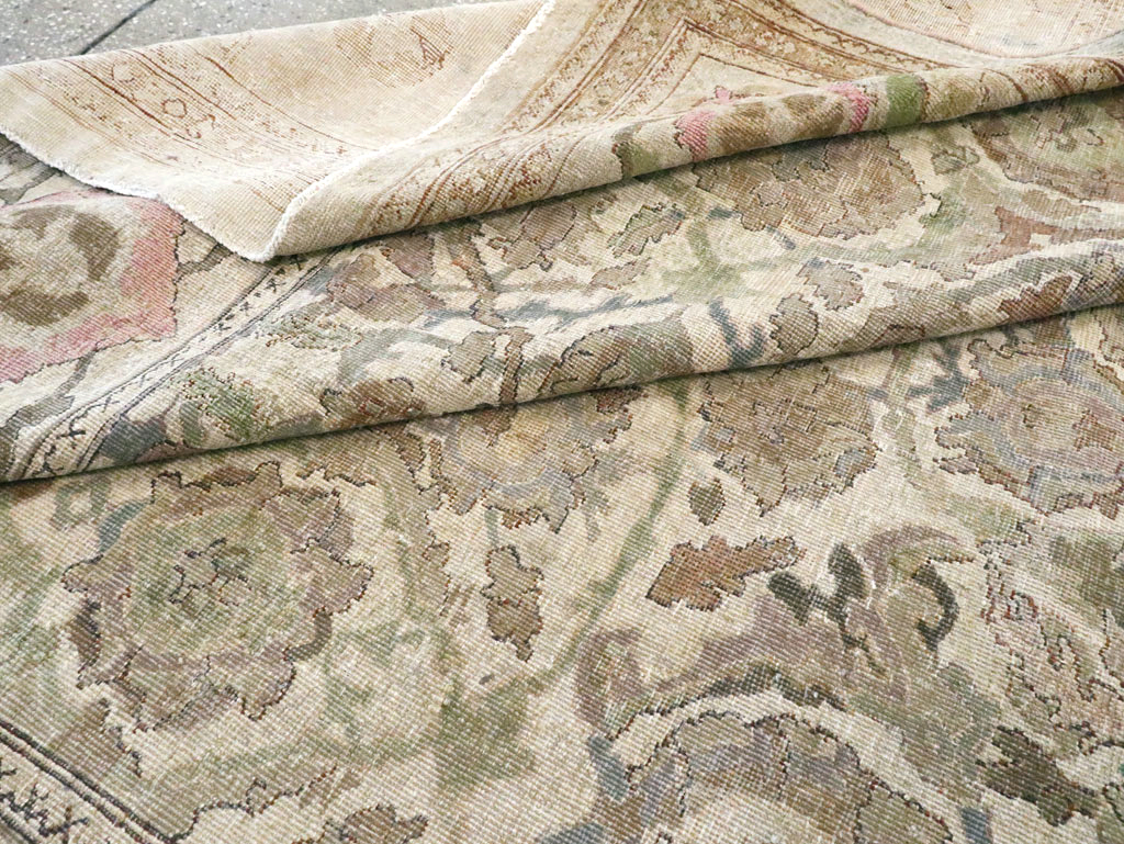 Antique Indian Amritsar Long and Narrow Carpet, No.10643 - Gsblank