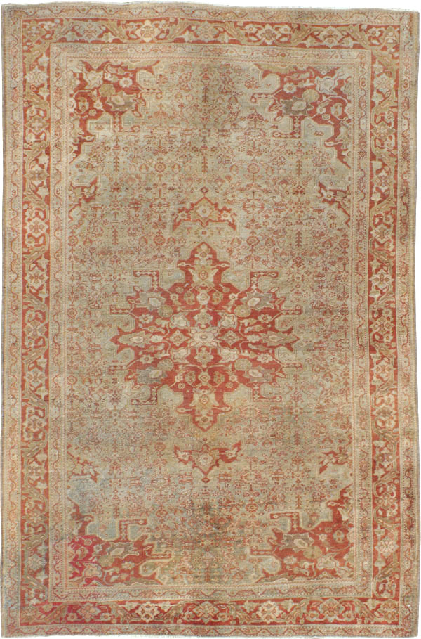 Antique Sarouk Farahan Rug, No.10669 - Gsblank