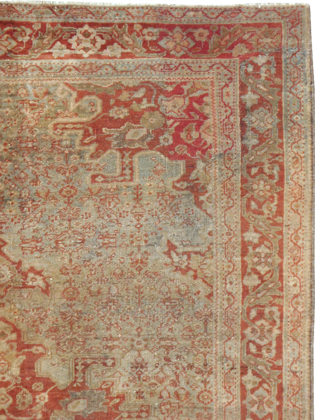 Antique Sarouk Farahan Rug, No.10669 - Gsblank