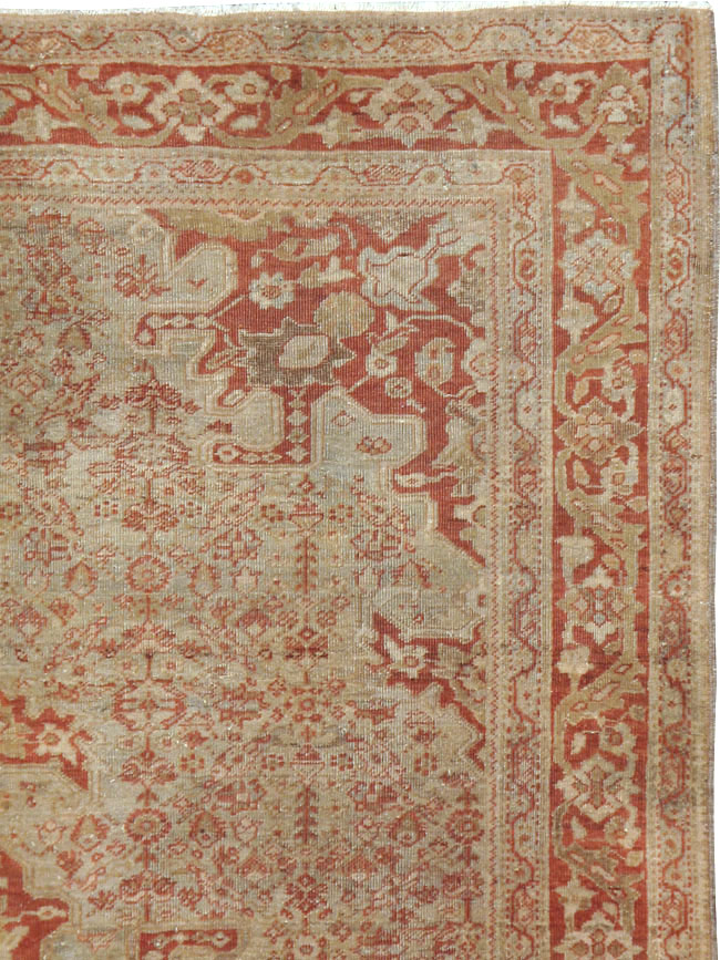 Antique Sarouk Farahan Rug, No.10669 - Gsblank