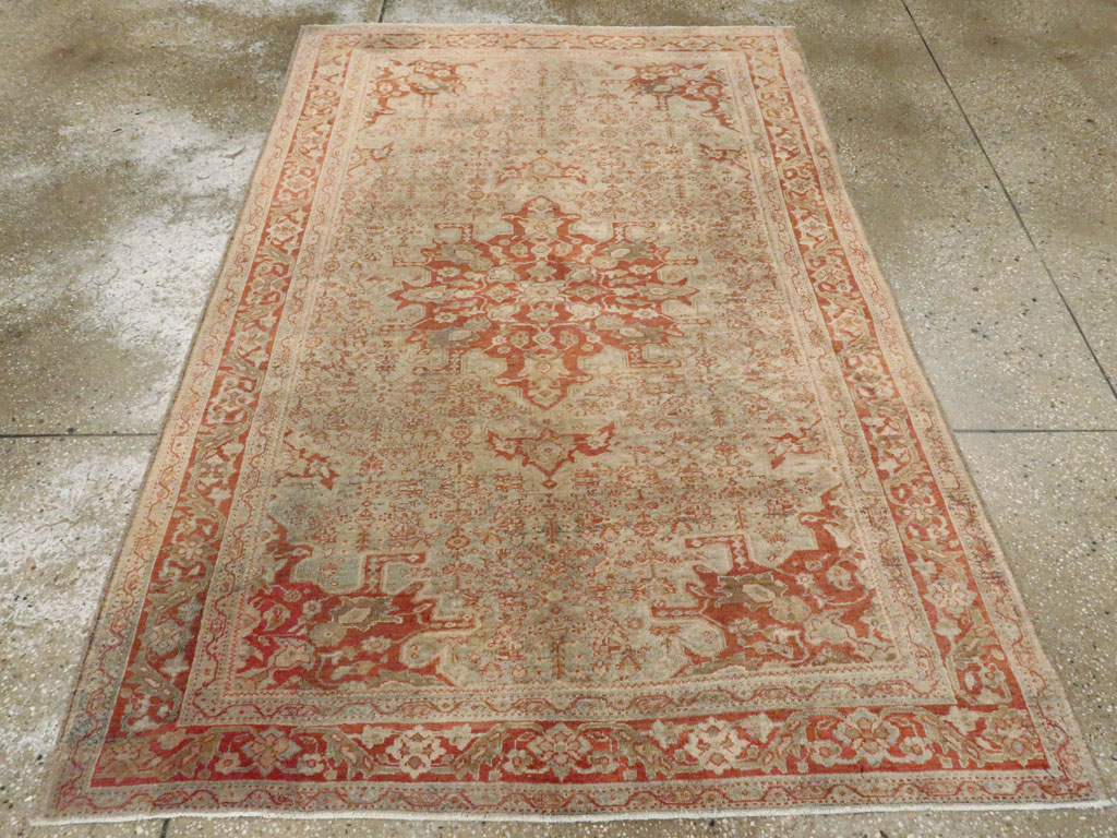 Antique Sarouk Farahan Rug, No.10669 - Gsblank