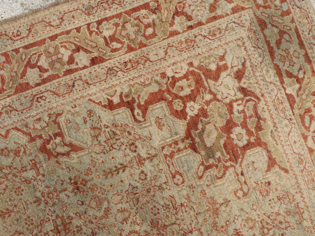 Antique Sarouk Farahan Rug, No.10669 - Gsblank