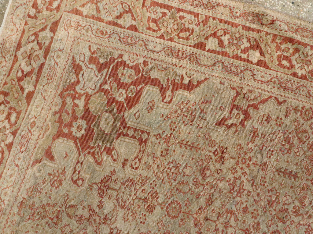 Antique Sarouk Farahan Rug, No.10669 - Gsblank