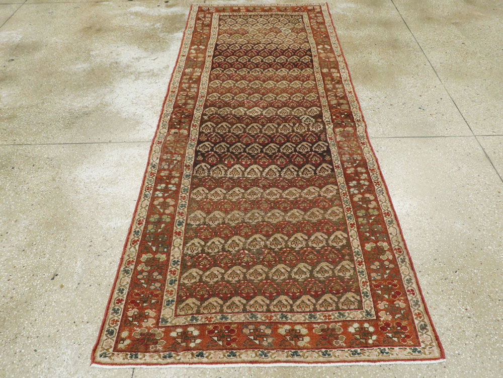 Antique Kurdish Runner, No.10757 - Gsblank