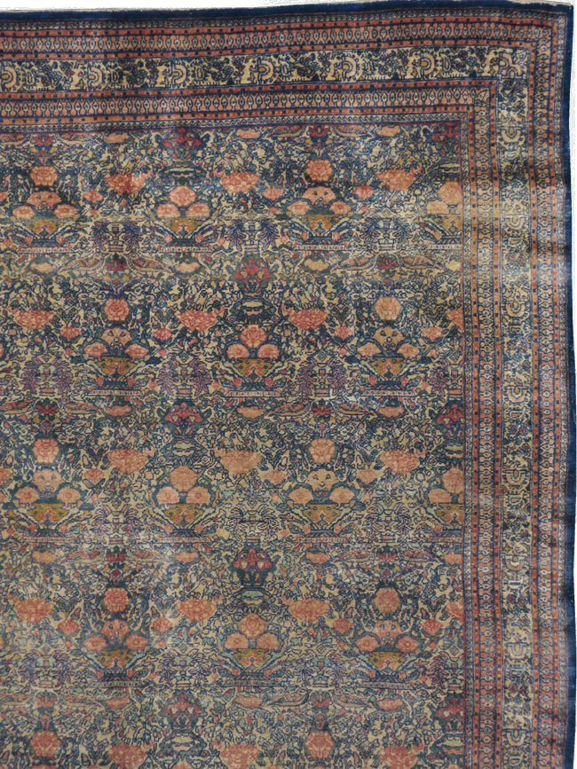 Antique Persian Tehran Carpet, No.10812 - Gsblank