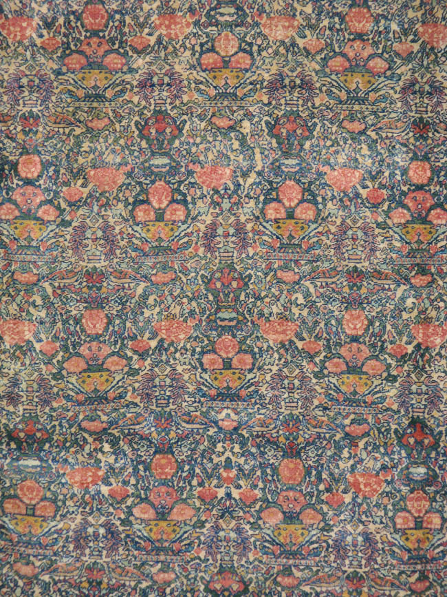 Antique Persian Tehran Carpet, No.10812 - Gsblank