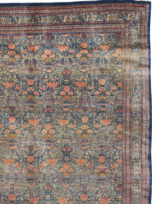 Antique Persian Tehran Carpet, No.10812 - Gsblank