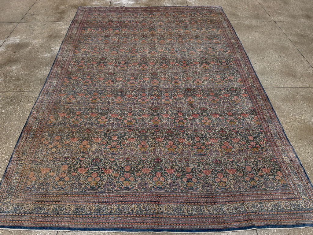 Antique Persian Tehran Carpet, No.10812 - Gsblank
