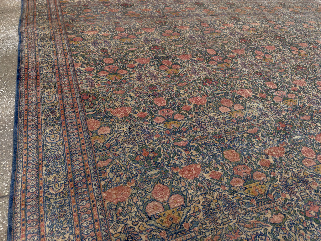 Antique Persian Tehran Carpet, No.10812 - Gsblank