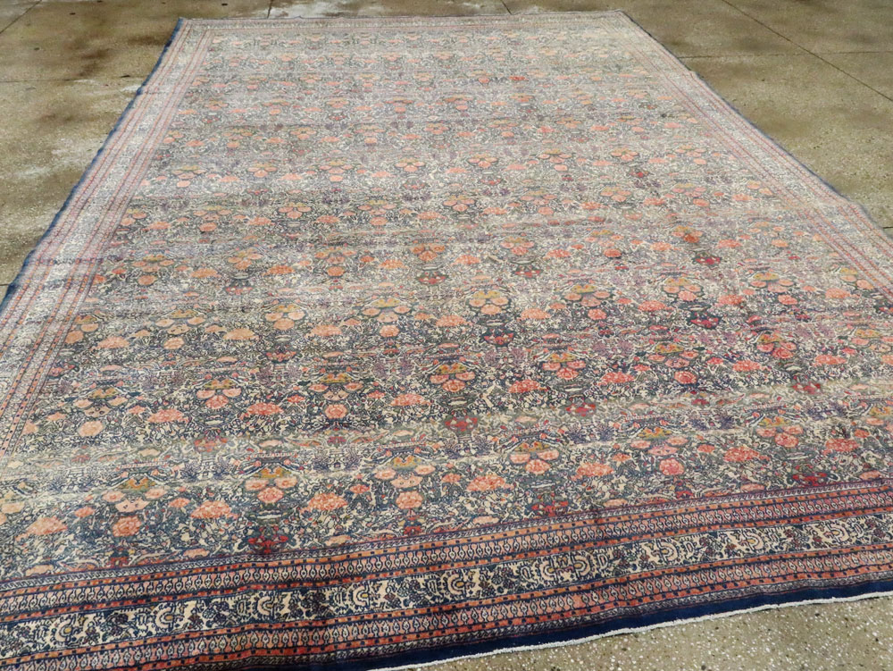 Antique Persian Tehran Carpet, No.10812 - Gsblank