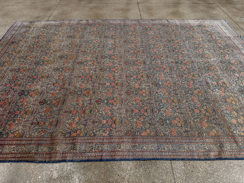 Antique Persian Tehran Carpet, No.10812 - Gsblank