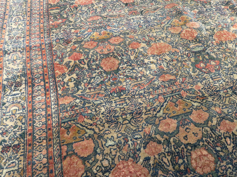 Antique Persian Tehran Carpet, No.10812 - Gsblank