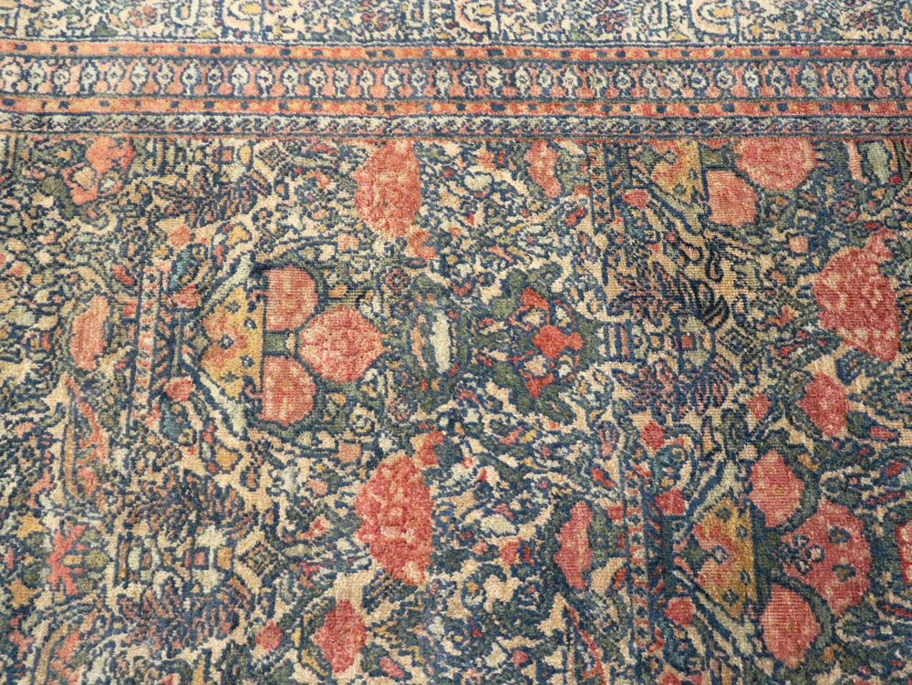 Antique Persian Tehran Carpet, No.10812 - Gsblank