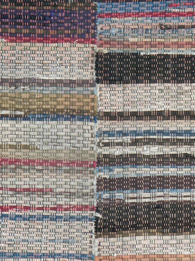 Vintage American Rag Rug, No.10817 - Gsblank