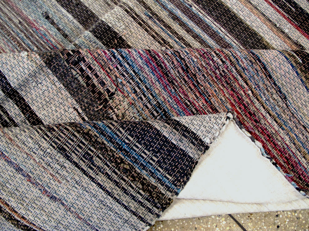 Vintage American Rag Rug, No.10817 - Gsblank