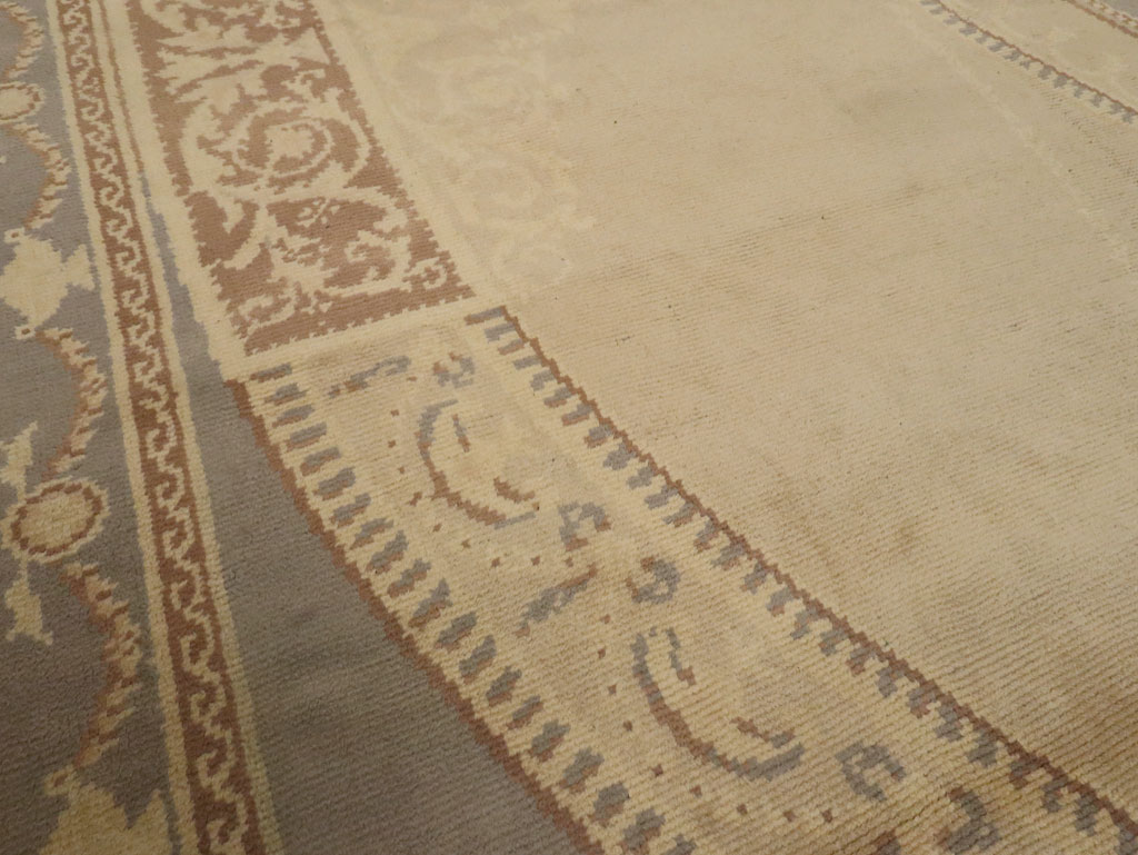 Antique European Savonnerie Carpet, No.10832 - Gsblank