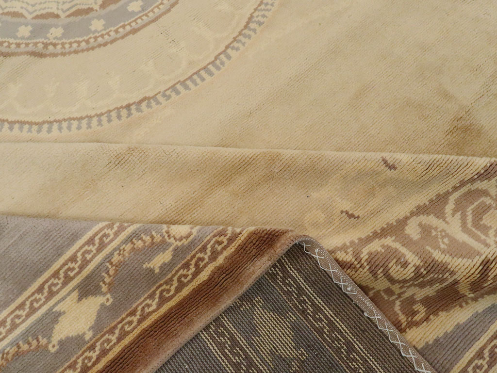 Antique European Savonnerie Carpet, No.10832 - Gsblank