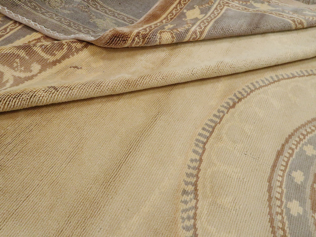 Antique European Savonnerie Carpet, No.10832 - Gsblank