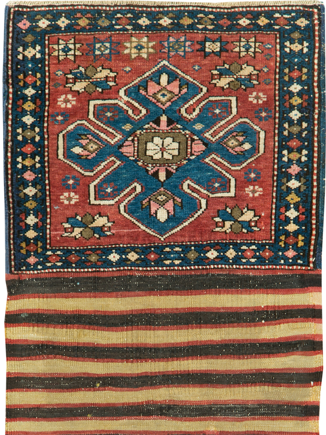 Antique Northwest Persian Bag Face Runner, No.10890 - Gsblank