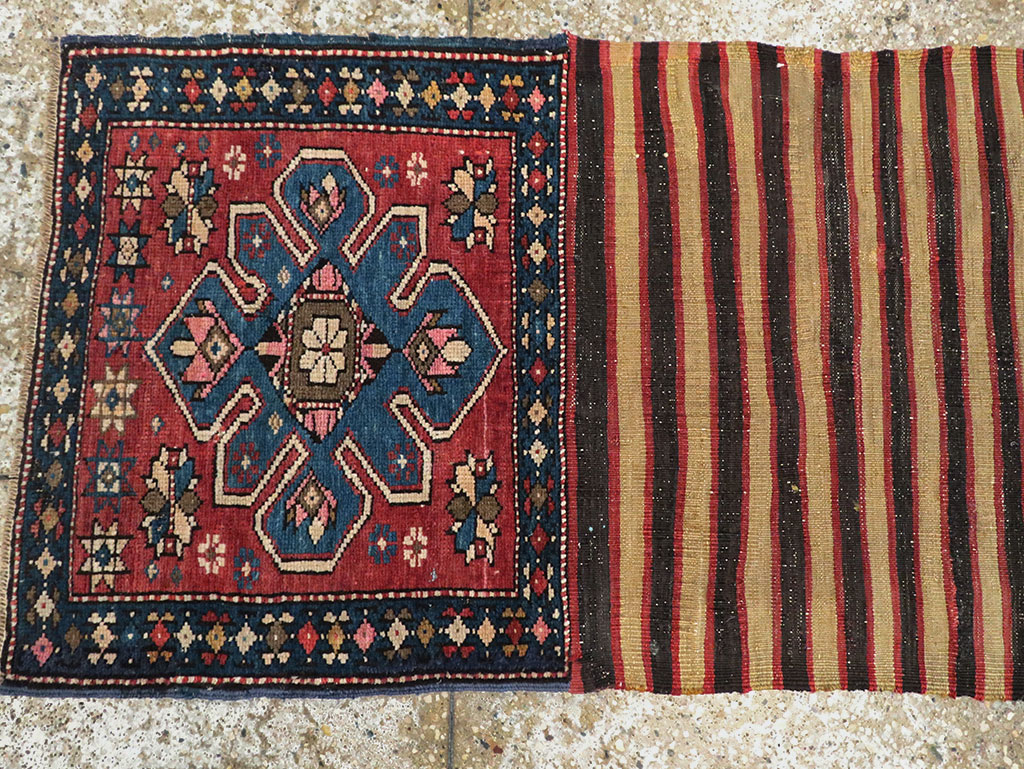 Antique Northwest Persian Saddlebag (Khorjin), No.10890 - Gsblank