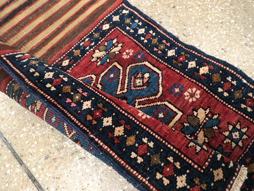 Antique Northwest Persian Bag Face Runner, No.10890 - Gsblank