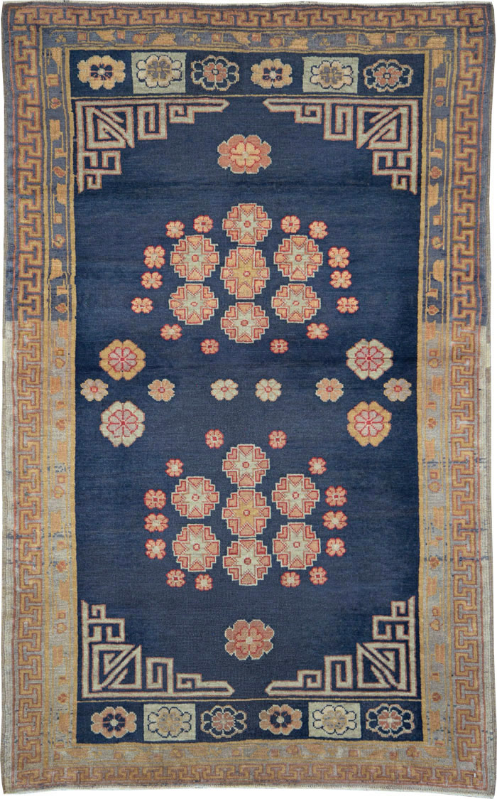 Antique East Turkestan Khotan Rug, No.11019 - Gsblank