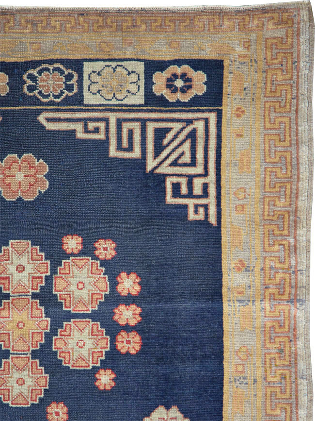 Antique East Turkestan Khotan Rug, No.11019 - Gsblank