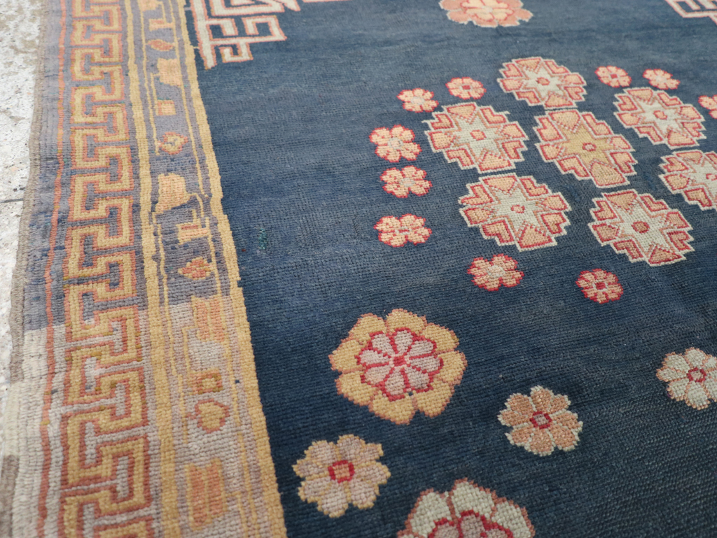 Antique East Turkestan Khotan Rug, No.11019 - Gsblank