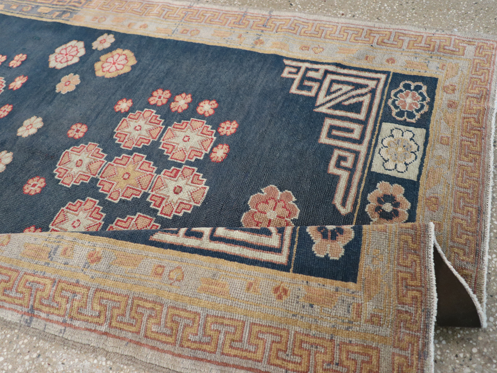 Antique East Turkestan Khotan Rug, No.11019 - Gsblank