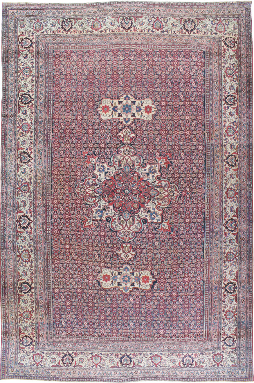 Antique Persian Khorossan Carpet, No.11058 - Gsblank
