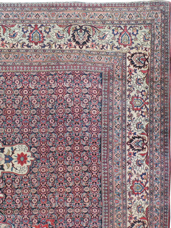 Antique Persian Khorossan Carpet, No.11058 - Gsblank