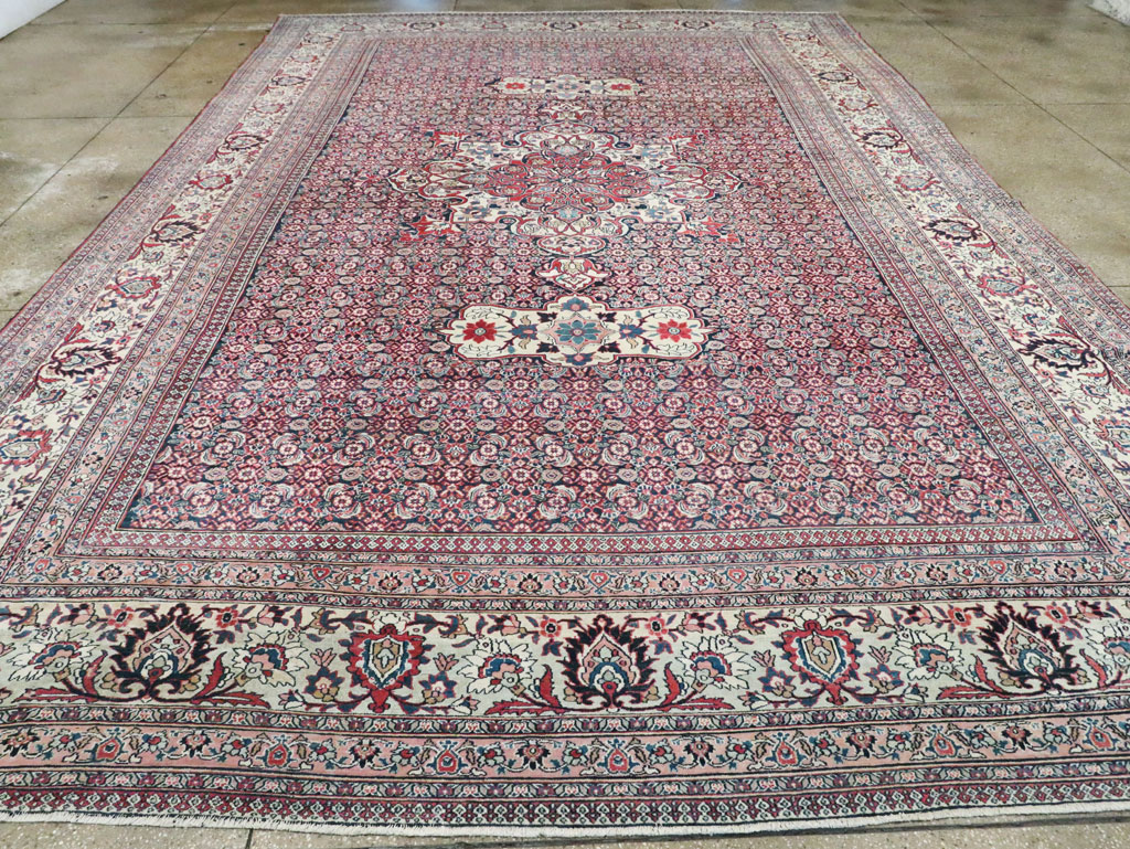 Antique Persian Khorossan Carpet, No.11058 - Gsblank