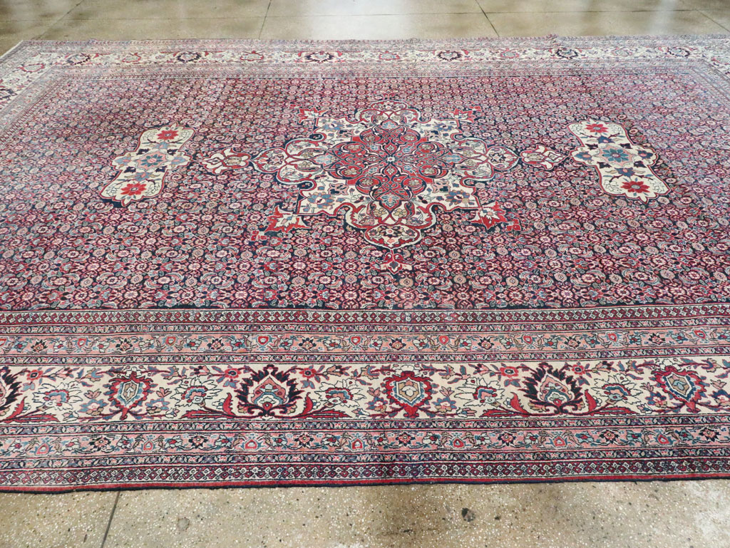 Antique Persian Khorossan Carpet, No.11058 - Gsblank